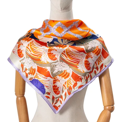 Hot Sale nieuwe ontwerpen voor luxe zijden sjaal