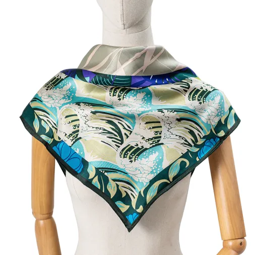 Hot Sale Nye design til luksuriøst silketørklæde