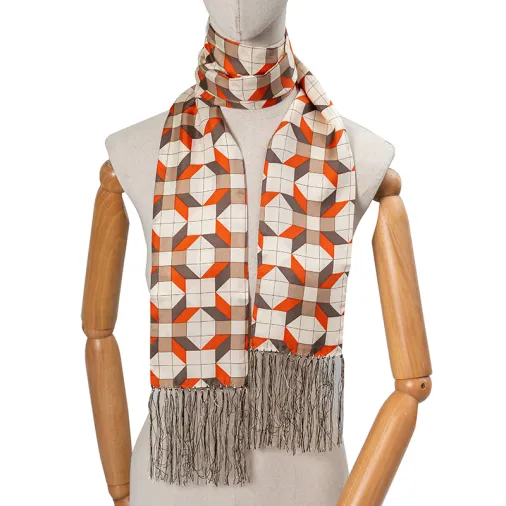 Aangepaste modeontwerpen zijden sjaals uit China