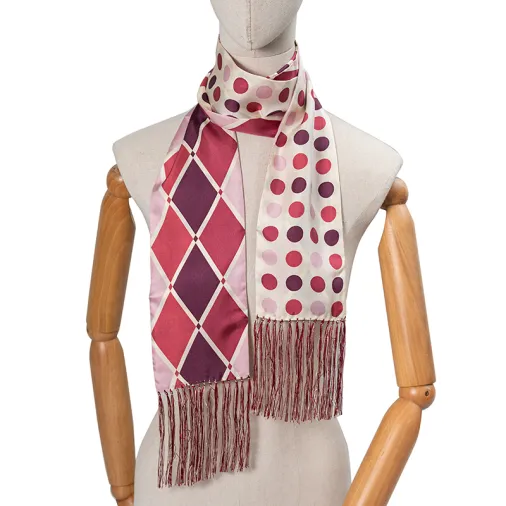 Aangepaste modeontwerpen zijden sjaals uit China