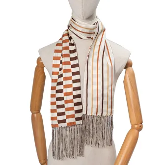Diseños de moda personalizados Bufandas de seda de China