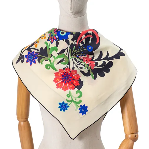 Designers Woman Lucury Silketørklæde 90cm