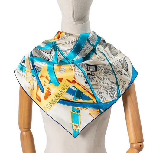 Designers Woman Lucury Silketørklæde 90cm