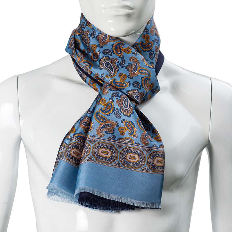 mens silk scarf-[Handsome Tie]Customers all over 46 countries
