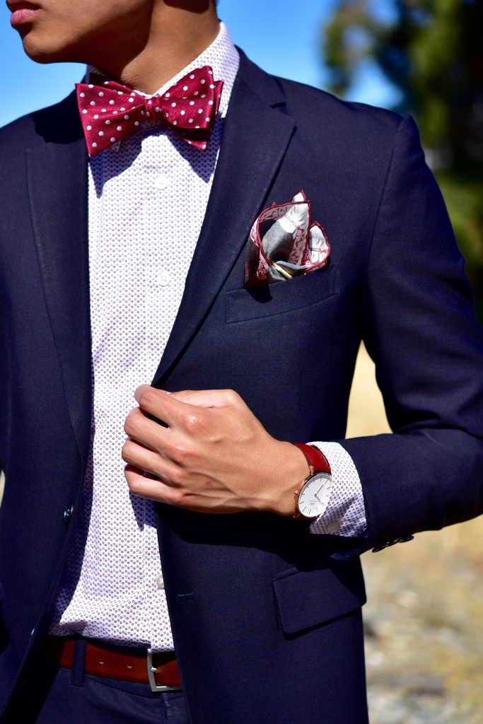 dot bow ties men