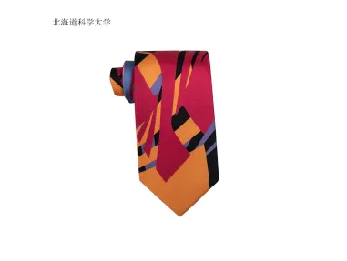 Hokkaido University of science custom neckties-[Handsome tie]