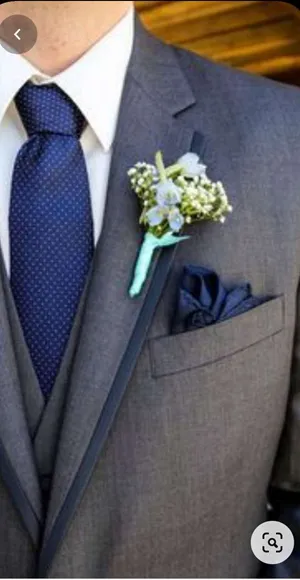 royal blue skinny tie
