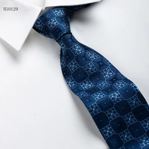 Aangepaste luxe 100% geweven stropdassen mannen zijde