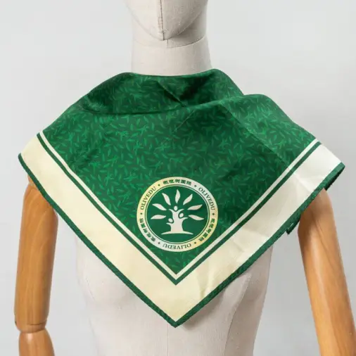Bufanda de seda personalizada del diseñador del servicio de impresión de moda