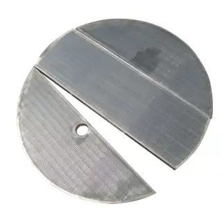 Beer Processing Wedge Wire Round Sieve Plate