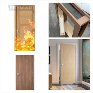 Fire-Rated Perlite Core Wood Doors