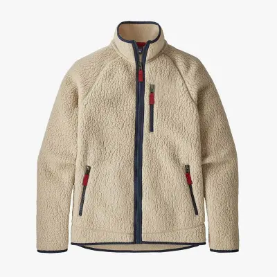 Jaqueta de lã masculina