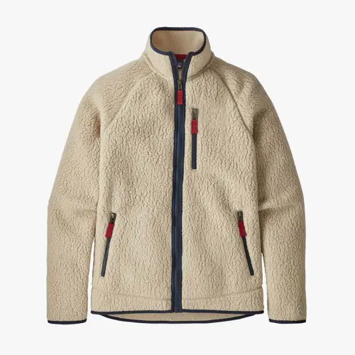 Jaqueta de lã masculina
