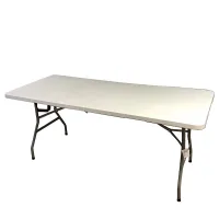 180cm plastic dining table