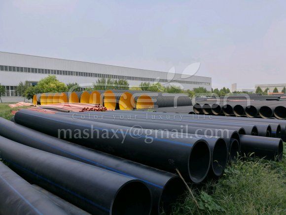 ISO standard factory hdpe pipe 20-1200mm polyethylene PE pipe