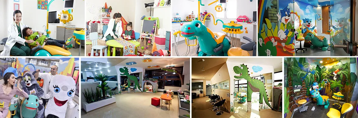 NATUS kids dental unit make professional kids dental clinic possible