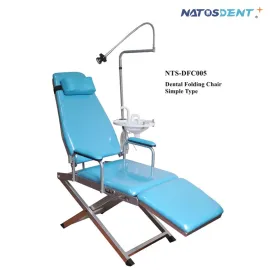 Silla de unidad dental plegada a la venta NTS-DFC005