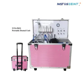 Unité dentaire portable avec coffre à bagages NTS-P022