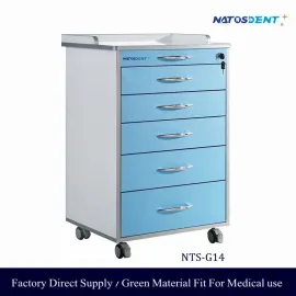 NATUS Dental Clinic Cabinet Dental Cart 5 Drawers NTS-G14