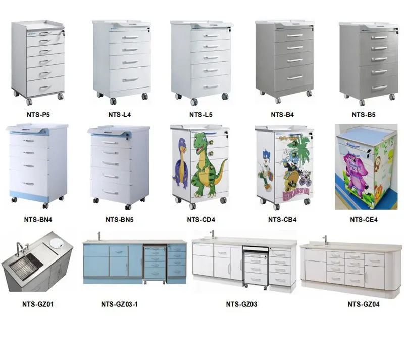 Cold Rolled Steel Dental Cabinet