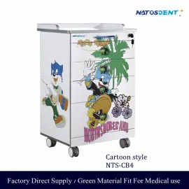 Cartoon Style Dental Treatment Table Dental Clinic Trolley NTS-CB4