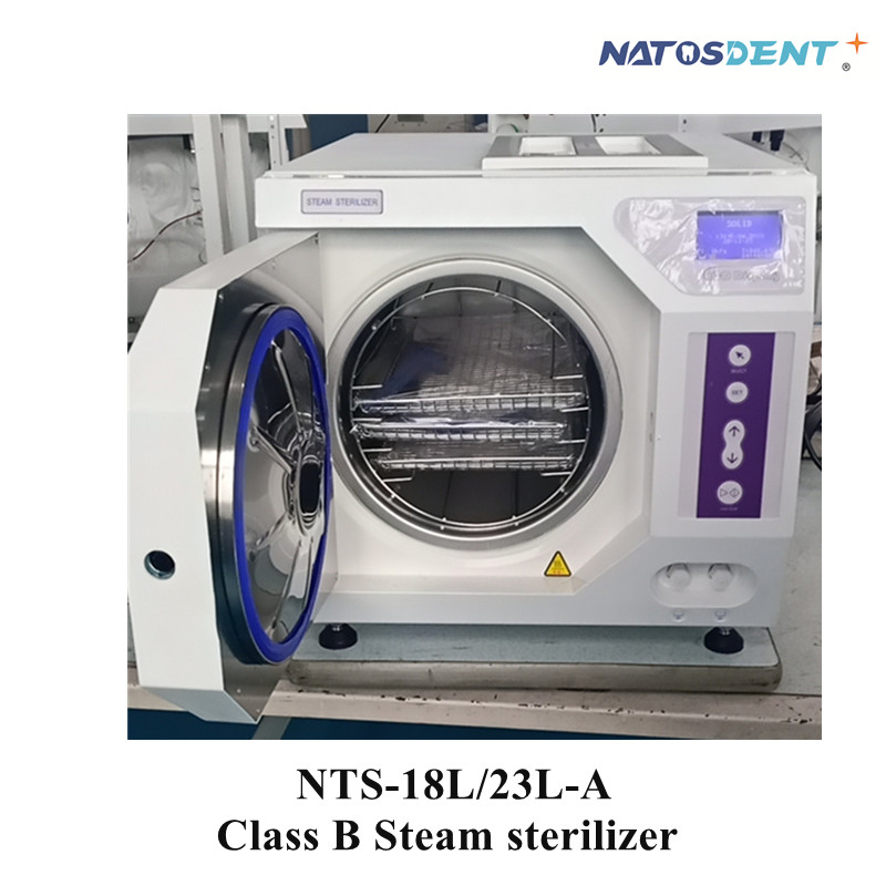 Dental Autoclaves Steam Sterilizer Machine Class B NTS-18L-A