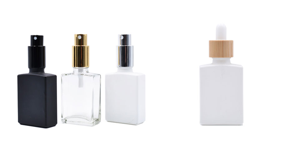 工場卸売30ml50ml100mlスクエアガラス香水瓶