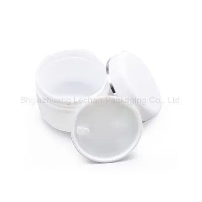 Factory Wholesale White Plastic Bottles and Jars Cosmetic Jars