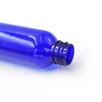 زجاجات بلاستيكية بغطاء رذاذ ضباب أزرق شفاف عالي الجودة