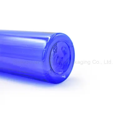 Bouteilles en plastique de bouchon de pulvérisation de brume fine bleu clair de haute qualité