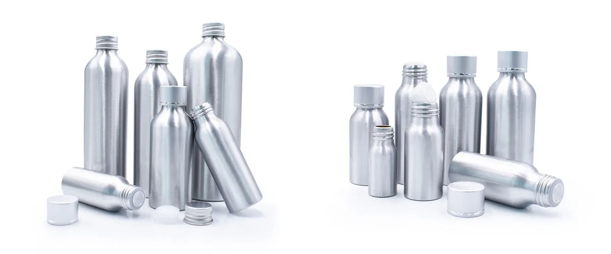 High Quality Sliver 30ml 50ml 80ml Aluminum Bottles for Sale