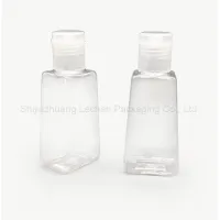 low price plastic bottle with flip cap for alcohol hand wash 50ml hand sanitizer bottle