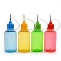 Hot sale PE plastic bottle with needle cap for smoke oil