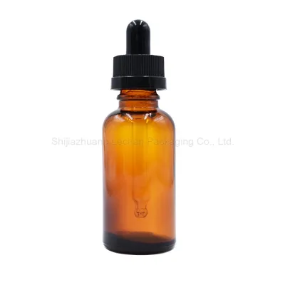 Low price 30ml 50ml 60ml 100ml amber glass dropper bottle