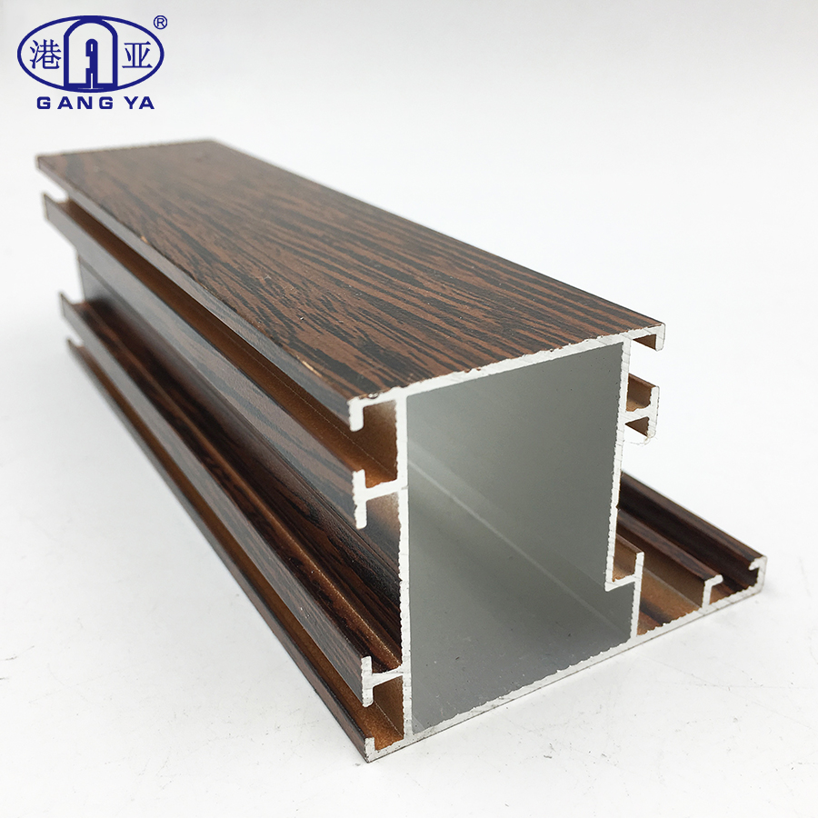 Powder coated clearance aluminium section price