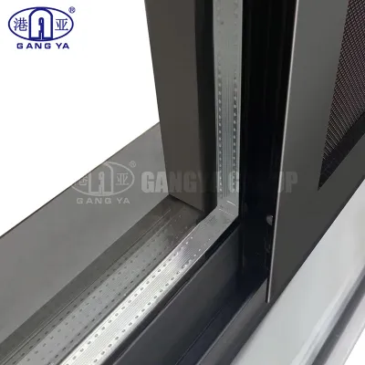 Idées de salon Design Fenêtre coulissante en aluminium à rupture non thermique Fenêtre coulissante de la série AE86