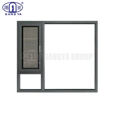 With Stainless Steel Mesh Aluminum Thermally Broken Casement Windows