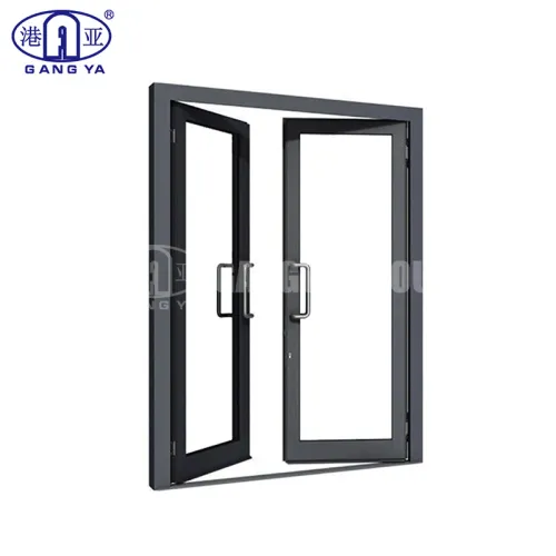 Wind Proof Rain Proof Security Door Laminated Glass French Casement Door 40 x70 Series