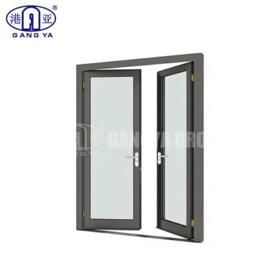 Wind Proof Rain Proof Security Door Laminated Glass French Casement Door 40 x88 Series