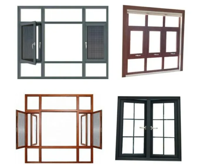 Aluminum Window Manufacturers Thermal Break Aluminium Casement Window 