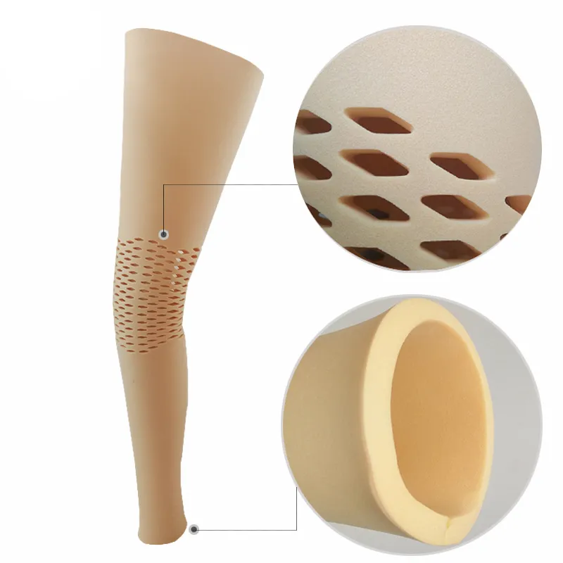 prosthetic leg foam cover