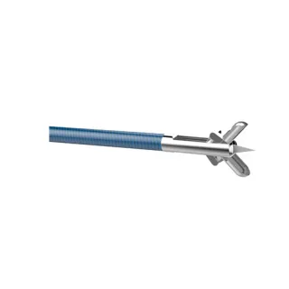 Laparoscopic Biopsy Forceps are made up of Medical grade Stainless Steel 303/304.
Laparoscopic Biopsy Forceps are available in 2 different types of jaws for various laparoscopic applications.
Special processing of the cutting edge makes it little sharp, c