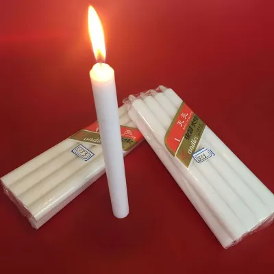شمعة مصنع الجملة صنع شمعة بيضاء غير معطرة