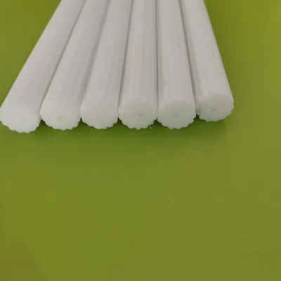 Paraffin Wax White Ridged Fluted Candles to South Africa