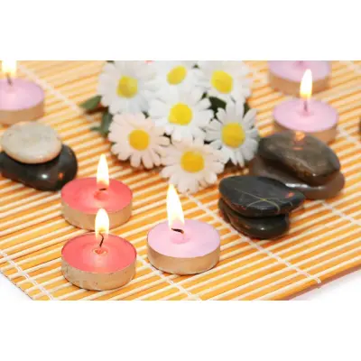 China 4Hrs Best Price Shopping Paraffin Wax White Tea Light Candle