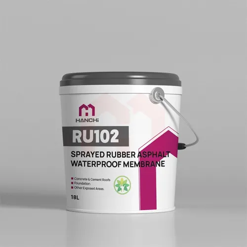 RU102 Sprayed rubber asphalt waterproof membrane