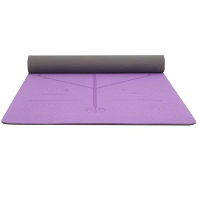 TPE Double Color Yoga Mat