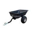  Multi Use Pull Behind ATV Utility Trailer Yard Garden Cart Tractor ATV Pulled Wagon TrailerATV trailer BTC005