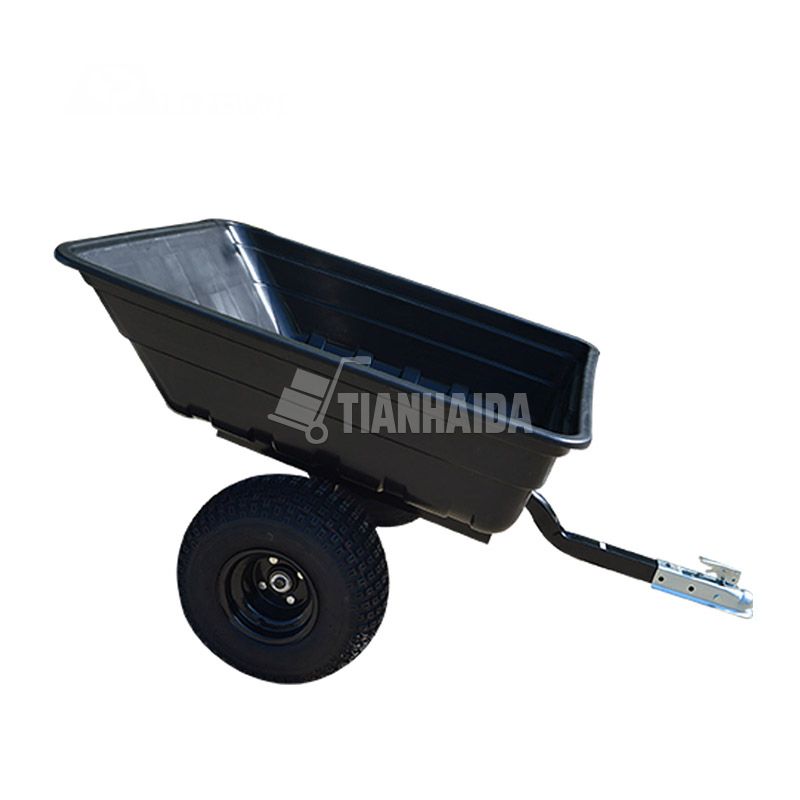  Multi Use Pull Behind ATV Utility Trailer Yard Garden Cart Tractor ATV Pulled Wagon TrailerATV trailer BTC005