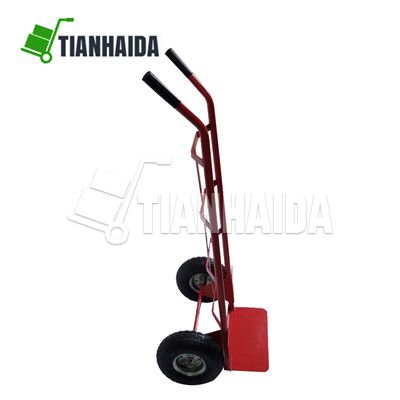 Garden industrial folding steel hand sack truck barrow dolly sack trolley HT1830